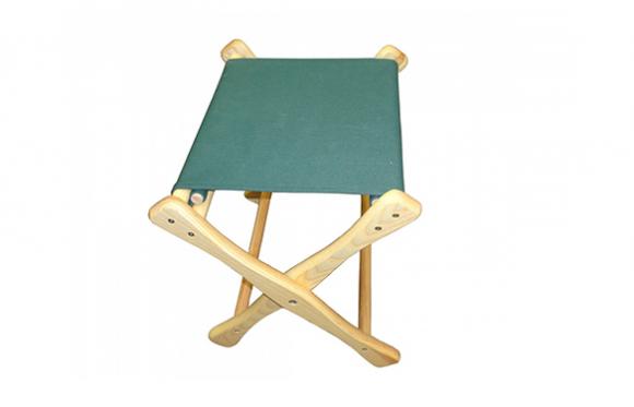 Canvas and Ash Folding Camp Stool