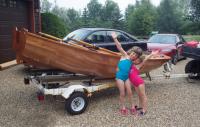 It was a fun project. My granddaughters loved the boat and everyone says it is beautiful.