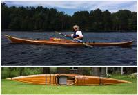 The kayak is more than beautiful, it�s fast, quick to steer and easy to keep straight, and just a lot of fun to paddle.