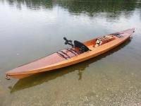 Great combination of paddling ease, speed, and fishing stability.