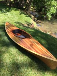 Just finished my first CLC boat, the [Wood Duck 10 Hybrid]. I'm very happy with the result.