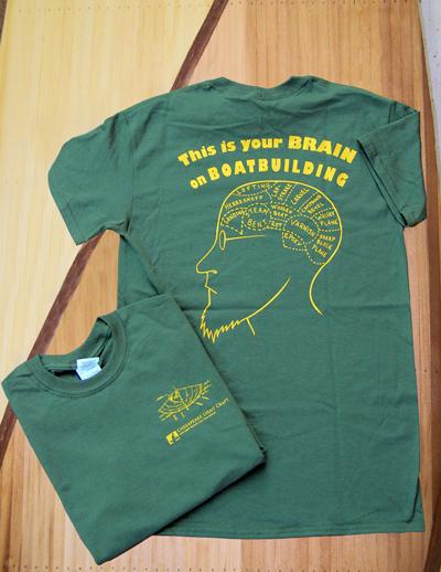 Your Brain on Boat Building Tee