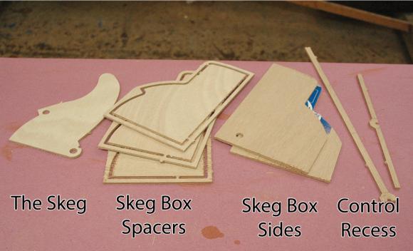 Guillemot Retractable Skeg Kit