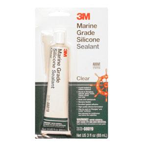 3M Marine Grade Silicone Sealant - Clear