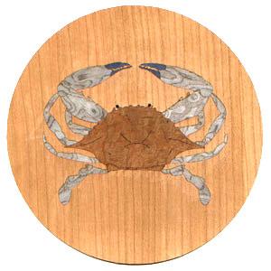 Blue Crab Marquetry Inlay/Onlay Kit