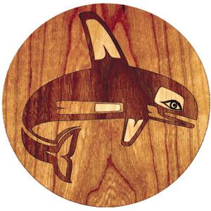 Orca Whale Marquetry Inlay/Onlay Kit