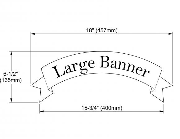 Engraved Banner Plate